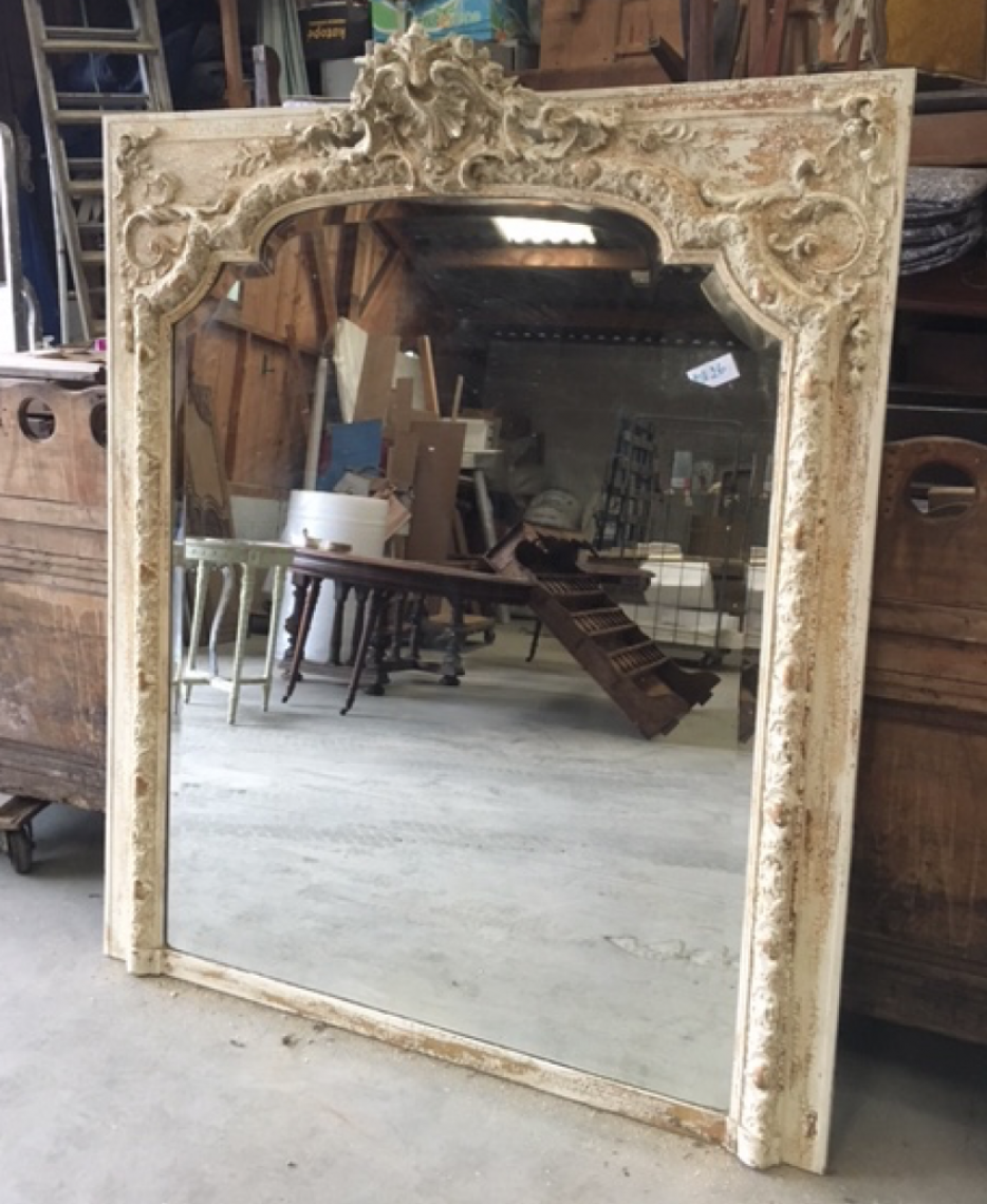 Outstanding French Trumeau Mirror